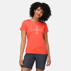 Fingal VI Fitness-T-shirt voor dames - Oranje