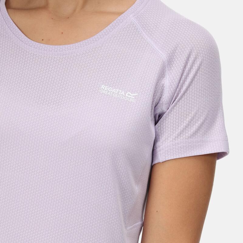 Devote II T-shirt Fitness pour femme - Violet