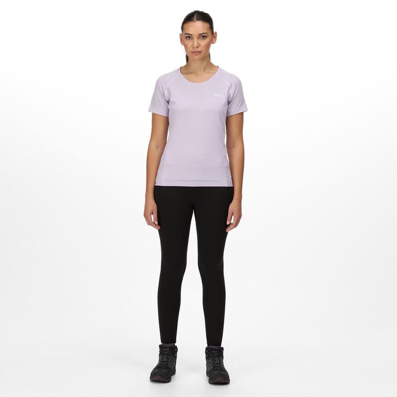 Devote II T-shirt Fitness pour femme - Violet