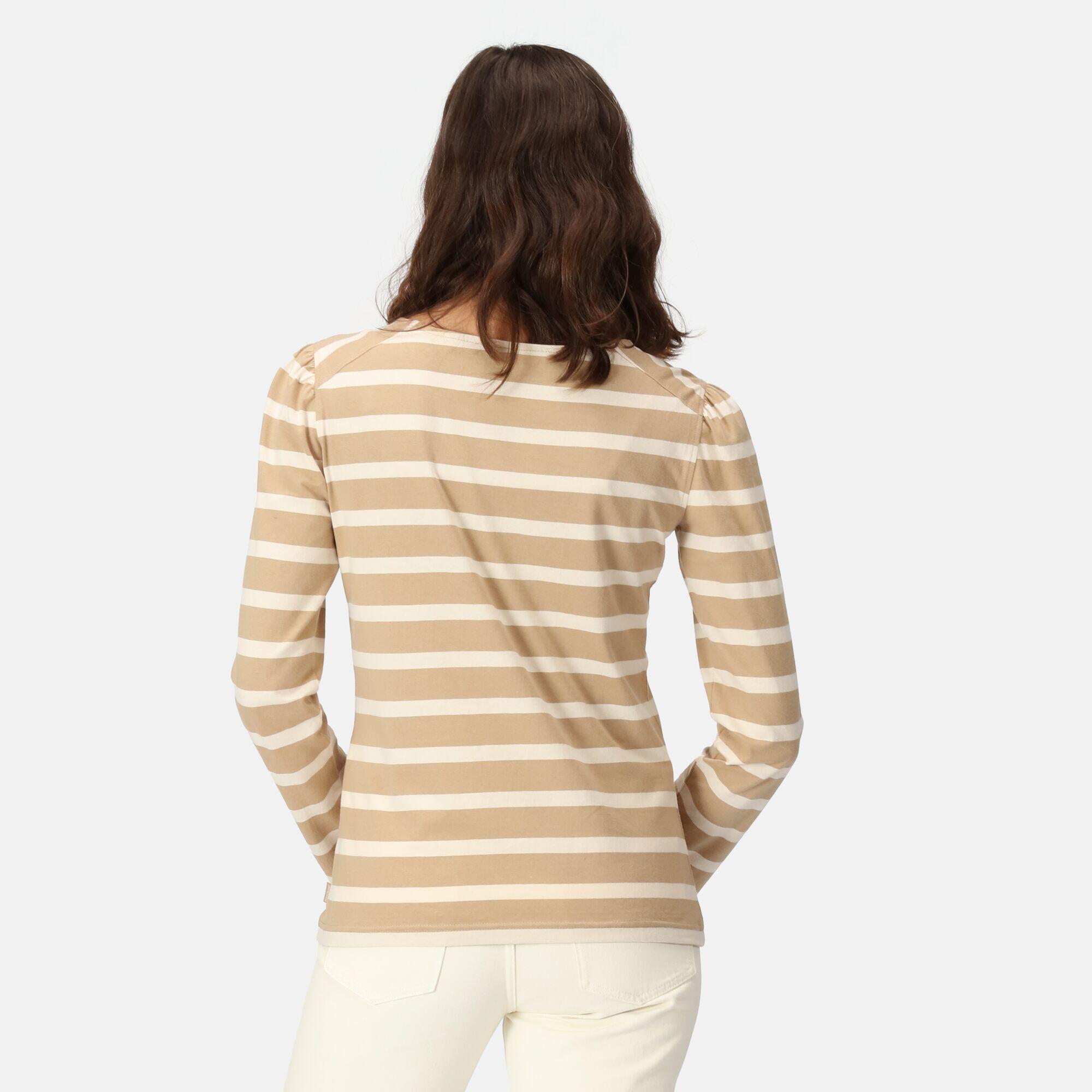 Federica Women's Striped Walking T-Shirt 5/5