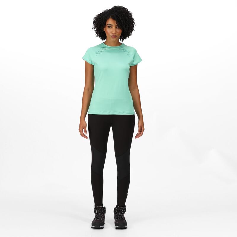 Luaza T-shirt Fitness pour femme - Vert