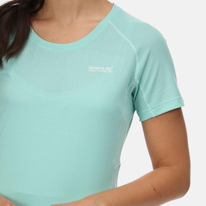 Devote II Fitness-T-Shirt für Damen - Grün
