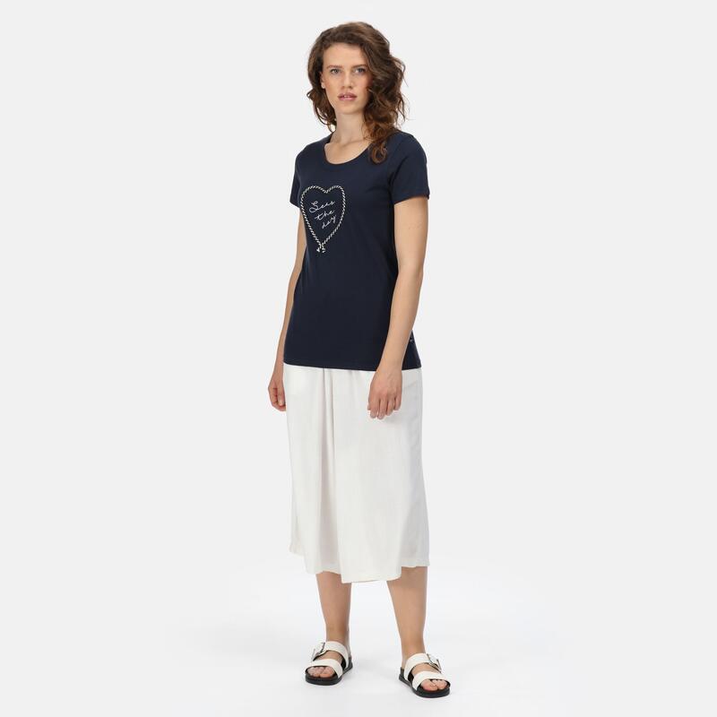 REGATTA Regatta T-Shirts Filandra VI  Femmes Navy