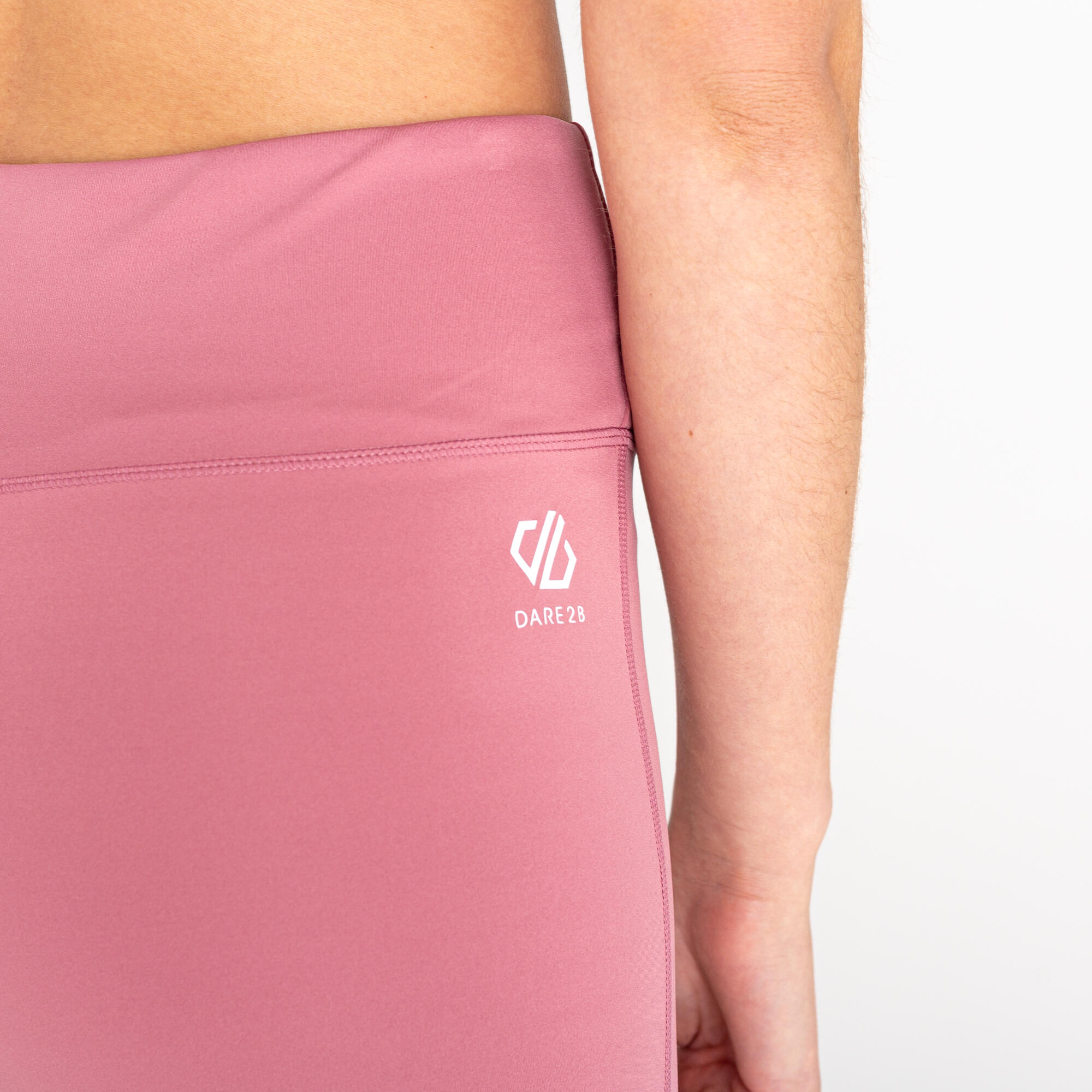 Lounge About Women's Fitness Cropped Leggings - Light Pink 5/5