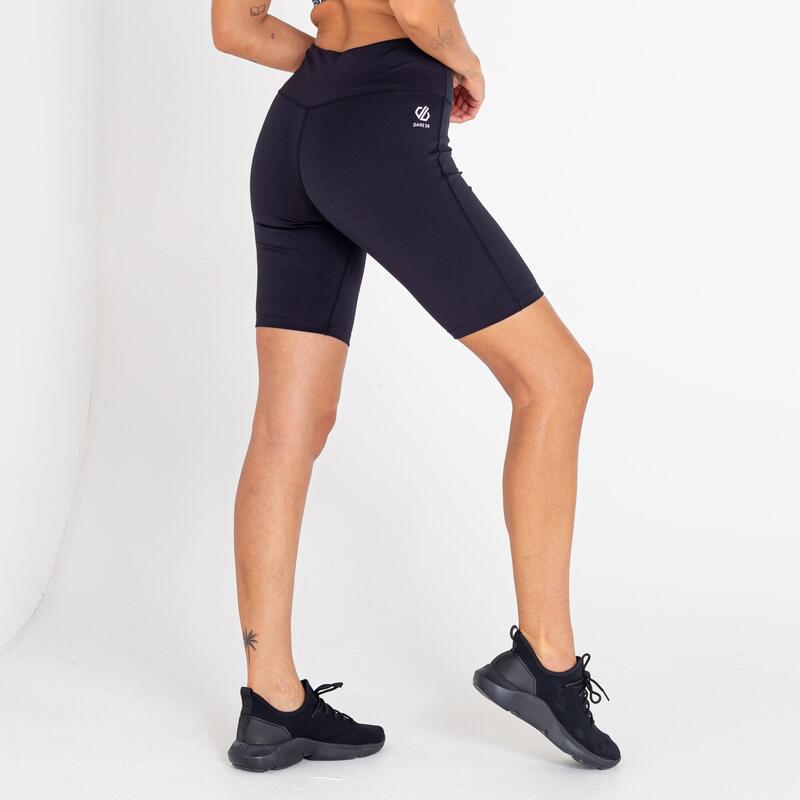 Lounge About Fitness-Leggings für Damen mit Cropped-Schnitt - Schwarz