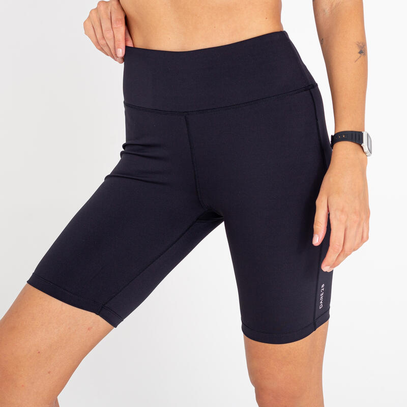 Lounge About Fitness-Leggings für Damen mit Cropped-Schnitt - Schwarz