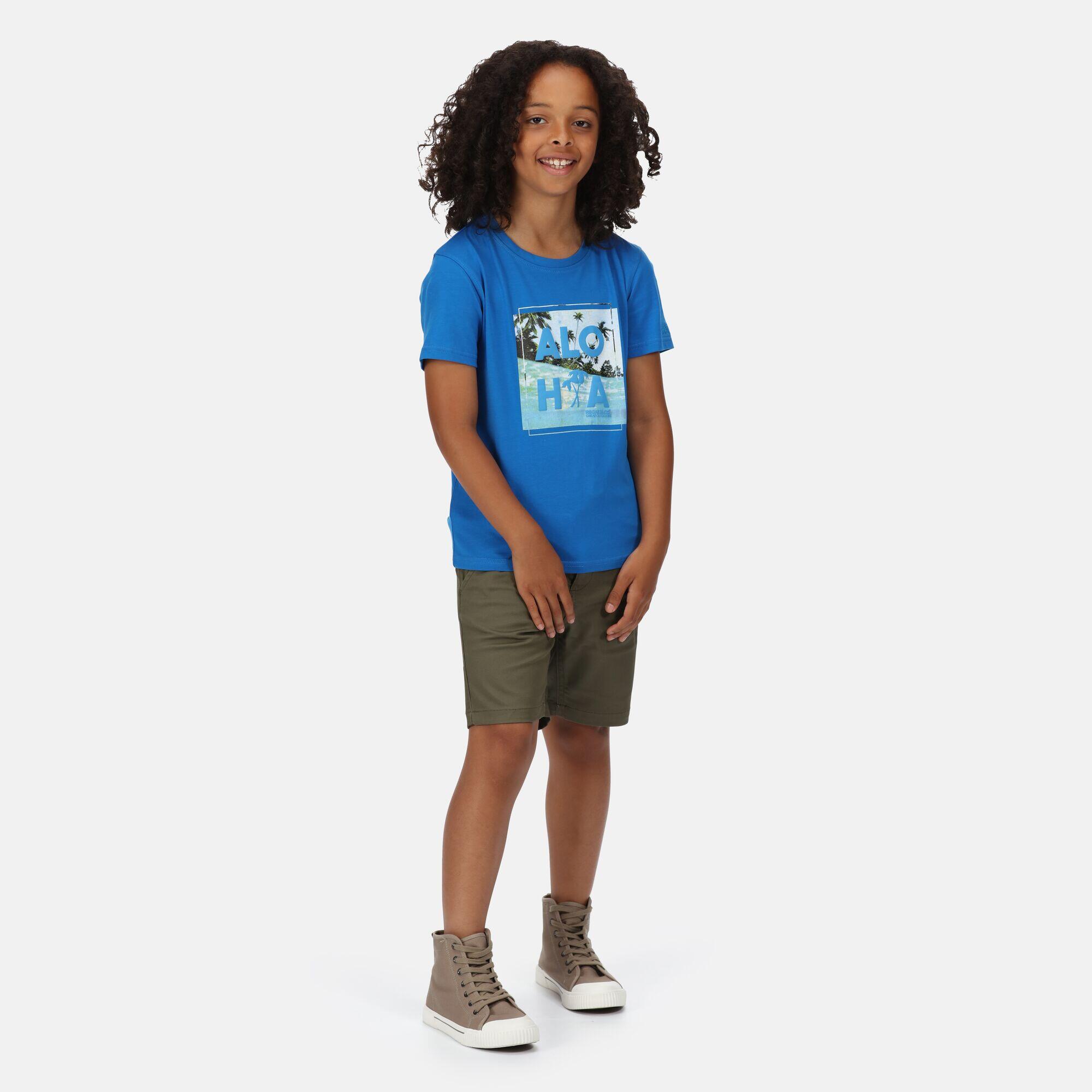 Bosley V Kids Walking Short Sleeve T-Shirt - Imperial Blue 2/5
