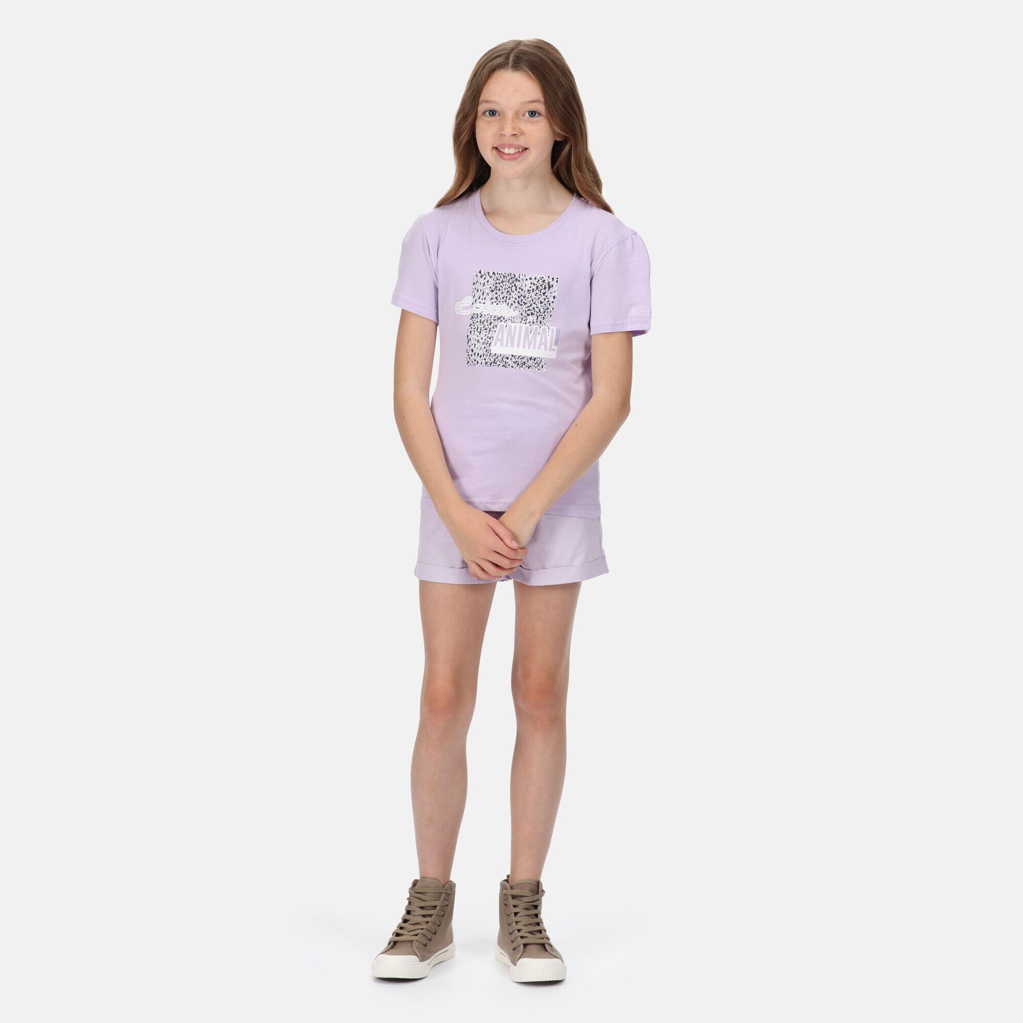 Bosley V Kids Walking Short Sleeve T-Shirt - Purple 3/5