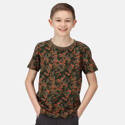 Bosley V wandel-T-shirt met korte mouwen voor kinderen - Groen
