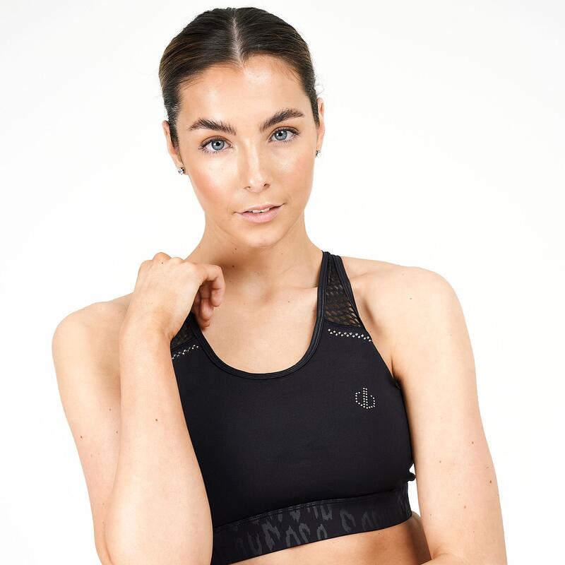 Lauftop No Excuse Bra Fitness/Gym Damen mit Mesh-Einsätzen DARE 2B