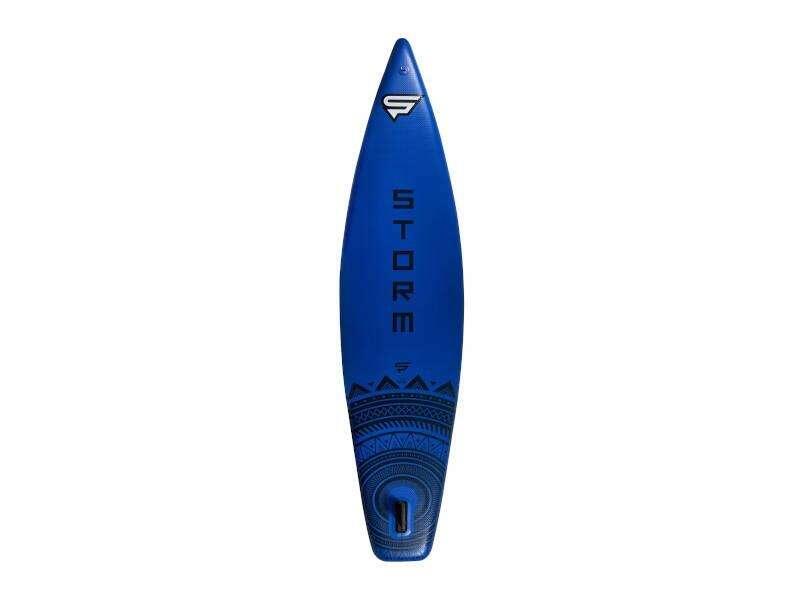 STX Storm Tourer 11'6 SUP Gonfiabile - Blue/Grey 3/4