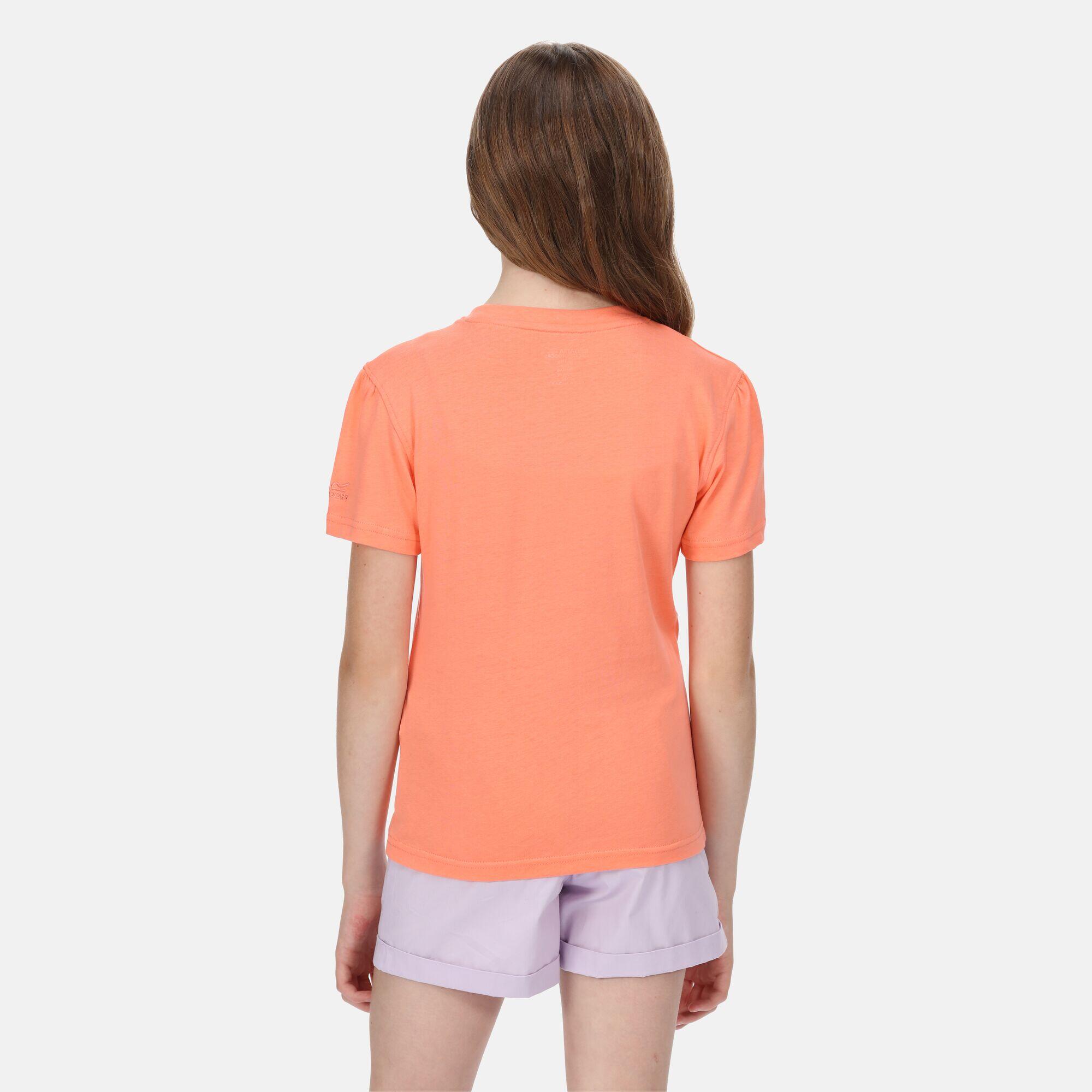 Bosley V Kids Walking Short Sleeve T-Shirt - Pink Coral 2/5