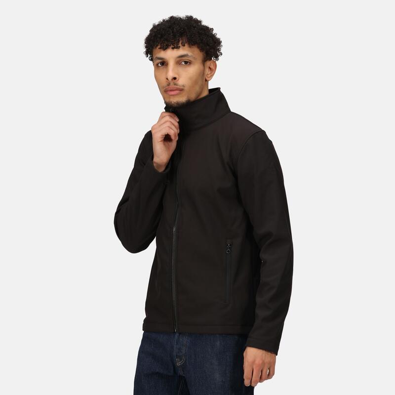 Kingsley 3 in 1 Wanderjacke für Herren - Schwarz