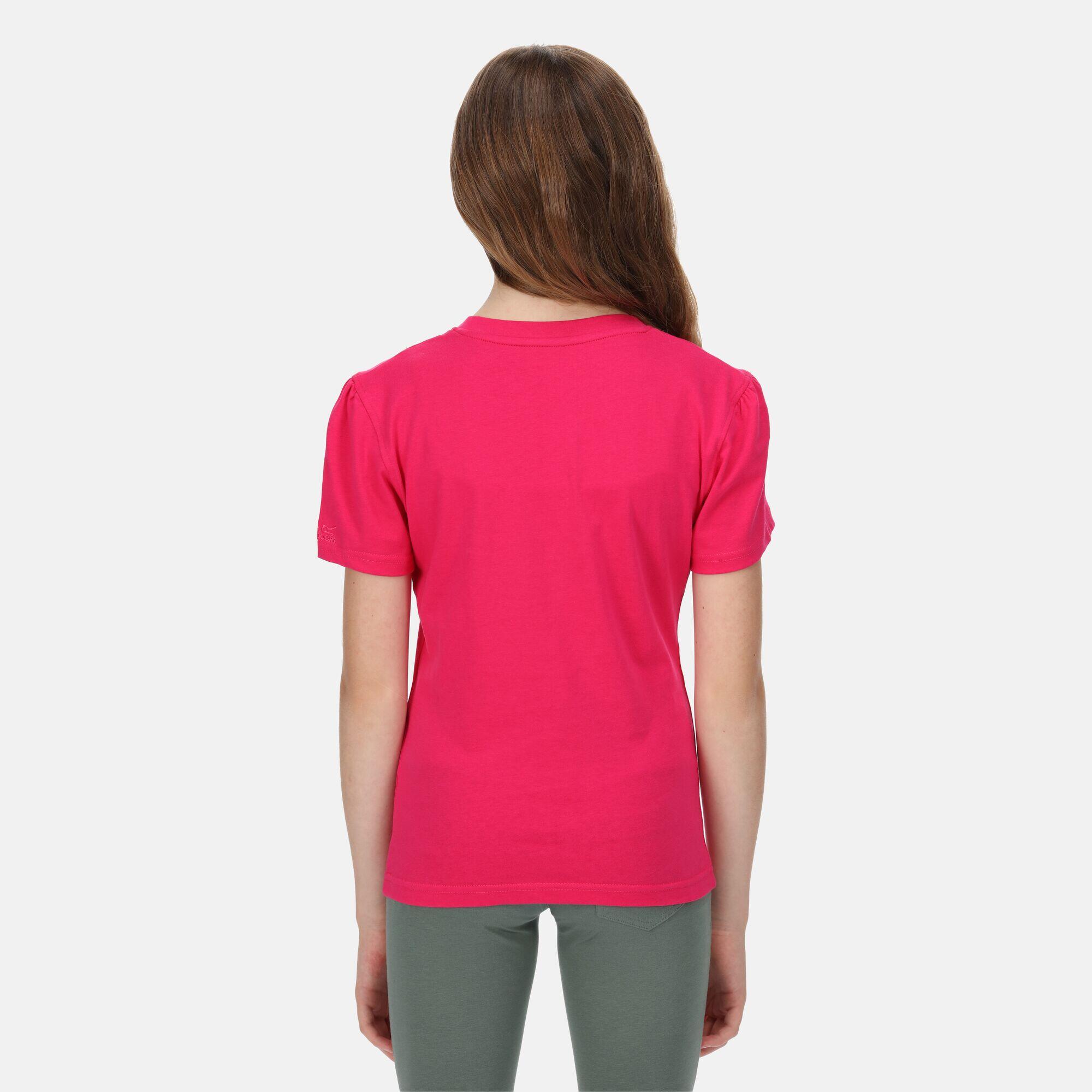 Bosley V Kids Walking Short Sleeve T-Shirt - Pink 2/5