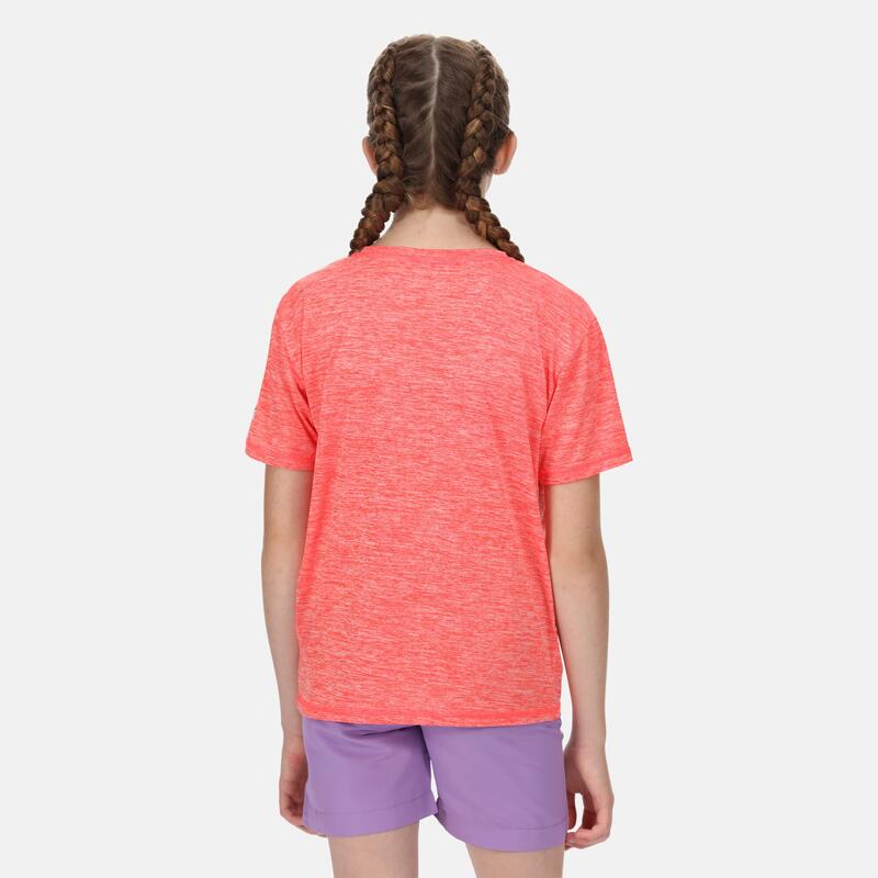 Alvarado VI T-shirt de marche à manches courtes pour enfant - Rose