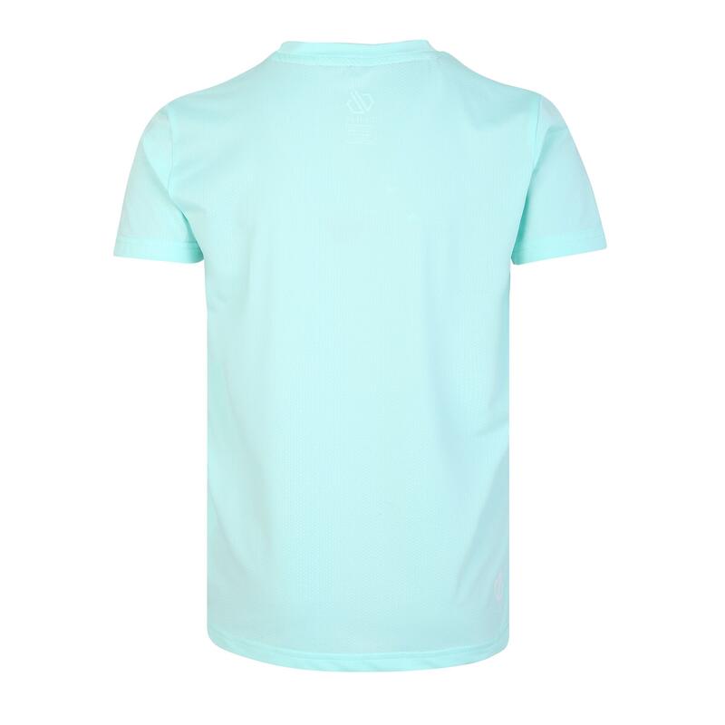 Rightful Tee Kurzärmeliges Walkingshirt für Kinder - Hellblau