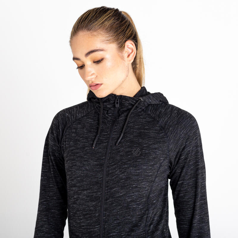 Pull Through Femme de randonnée Sweat capuche - Gris foncé