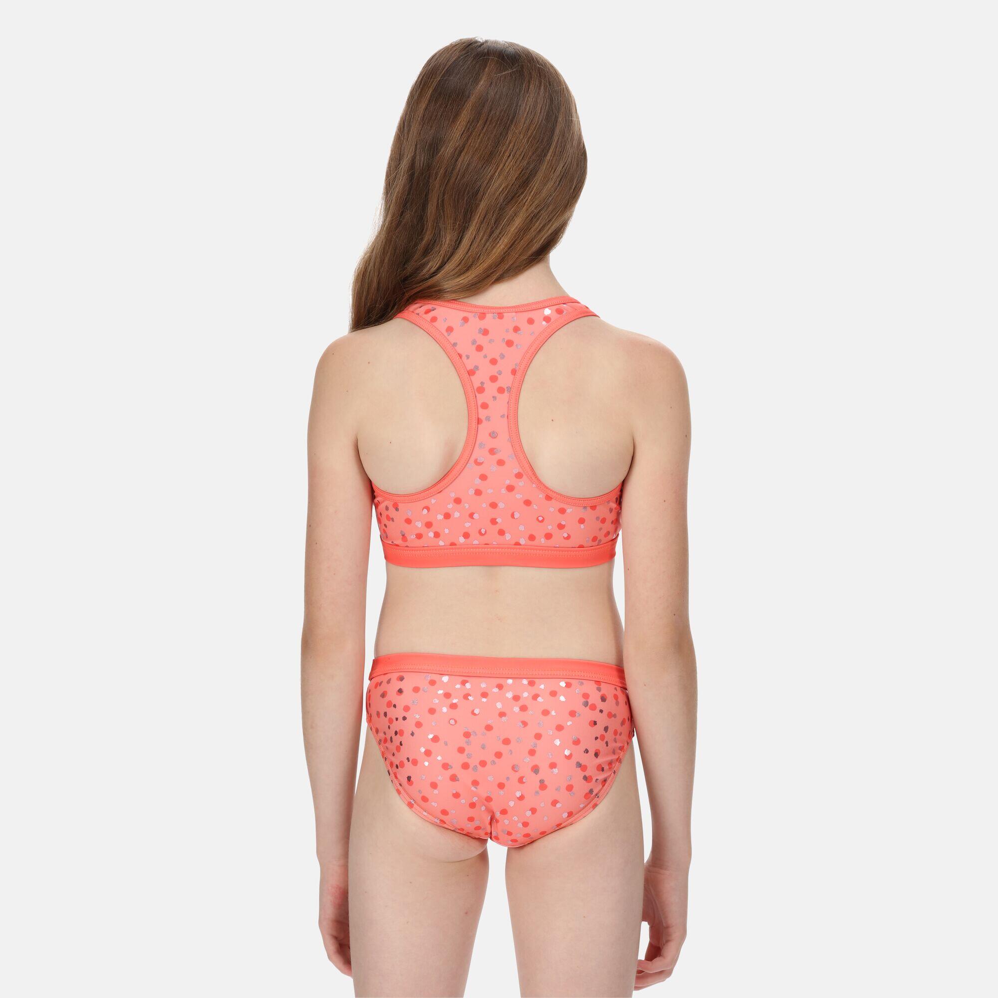 Hosanna Girls' Swim Brief - Fusion Pink 2/5