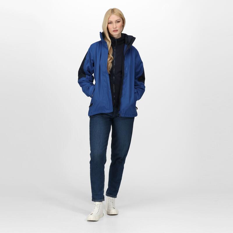 Defender 3 in 1 Wanderjacke für Damen - Tiefes Blau/Marineblau