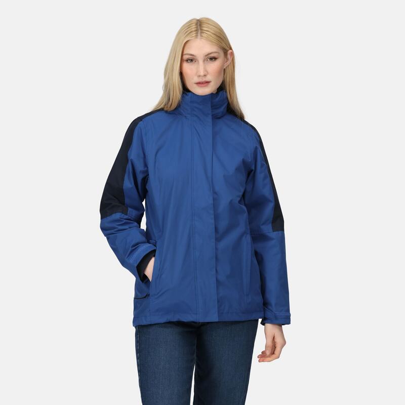 Defender 3 in 1 Wanderjacke für Damen - Tiefes Blau/Marineblau