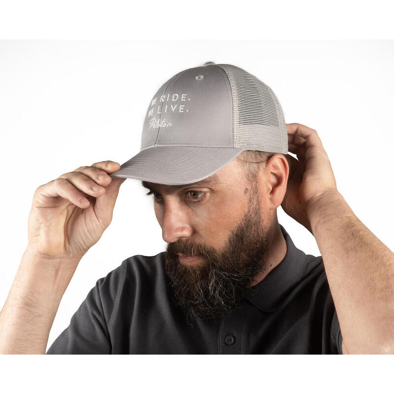 After Ride Stelvelo We Ride Cap. We Leven. Lichtgrijs Unisex