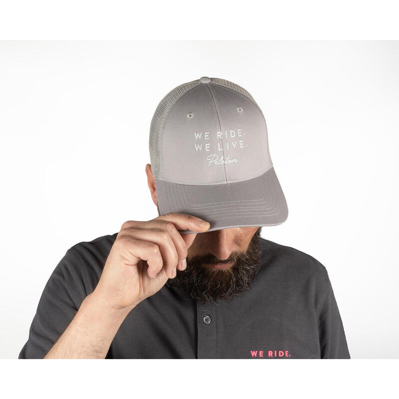 After Ride Stelvelo We Ride Cap. We Leven. Lichtgrijs Unisex