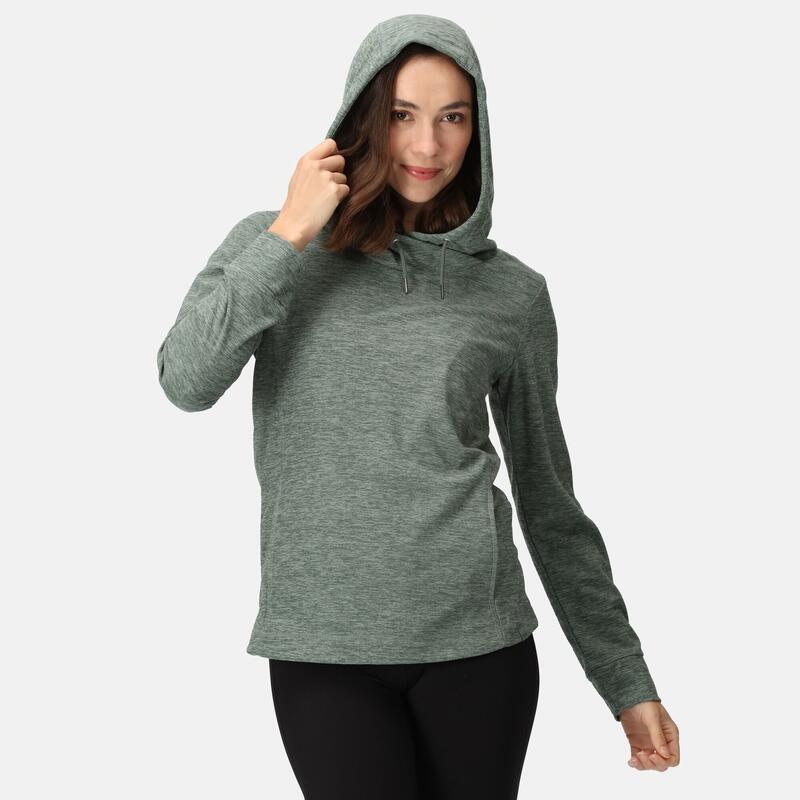 Midlayer Kizmit II Wandern/Outdoor/Trekking Damen DkFrstGrnMrl Ohne Atmungsaktiv