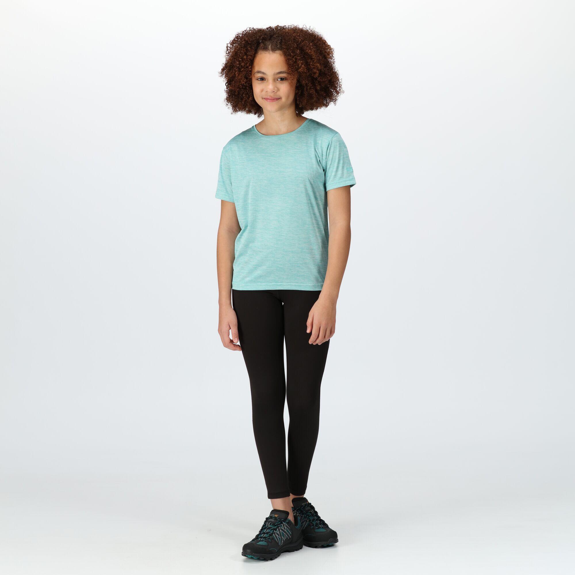 Fingal Edition Kids Walking Short-Sleeve T-Shirt - Turquoise 3/6