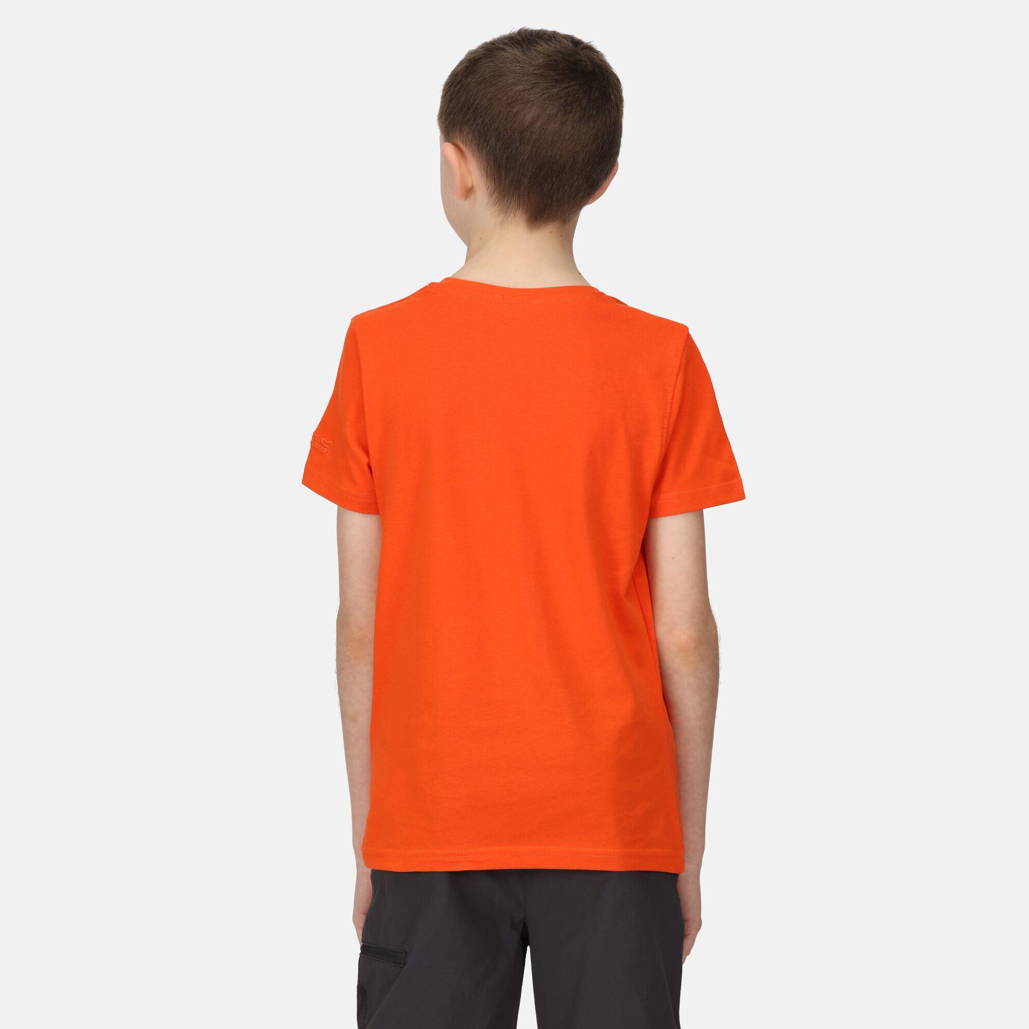 Bosley V Kids Walking Short Sleeve T-Shirt - Magma 2/5