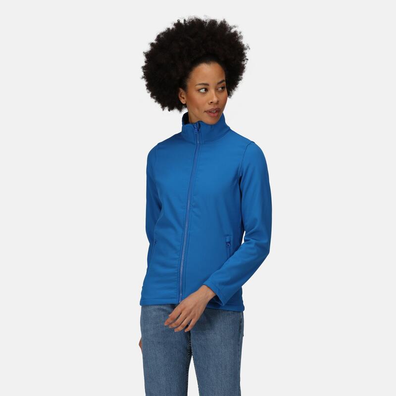 Kingsley 3 in 1 Wanderjacke für Damen - Mittelblau