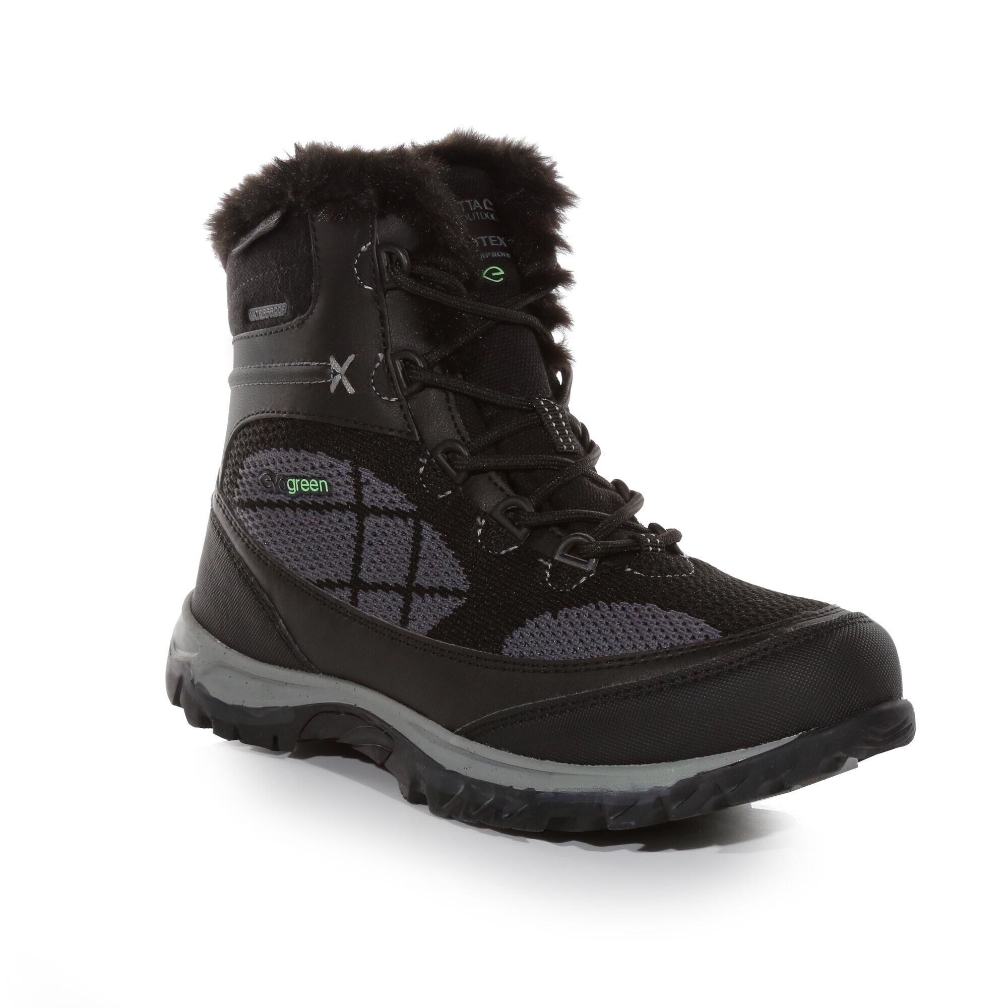 REGATTA Damen Wandern Schuhe Wasserdicht - Lady Hawthorn Evo, schwarz