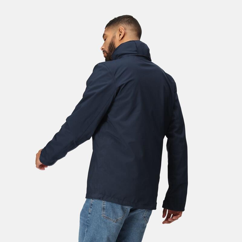 Kingsley 3 in 1 Wanderjacke für Herren - Marineblau