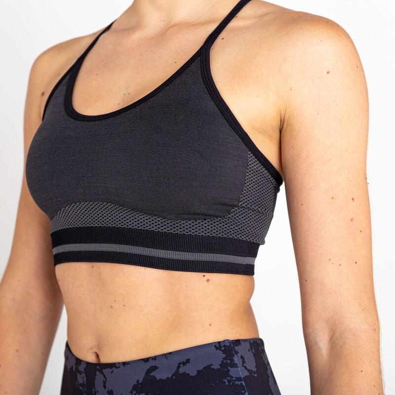 Dont Sweat It Soutien-gorge de fitness pour femme - Noir