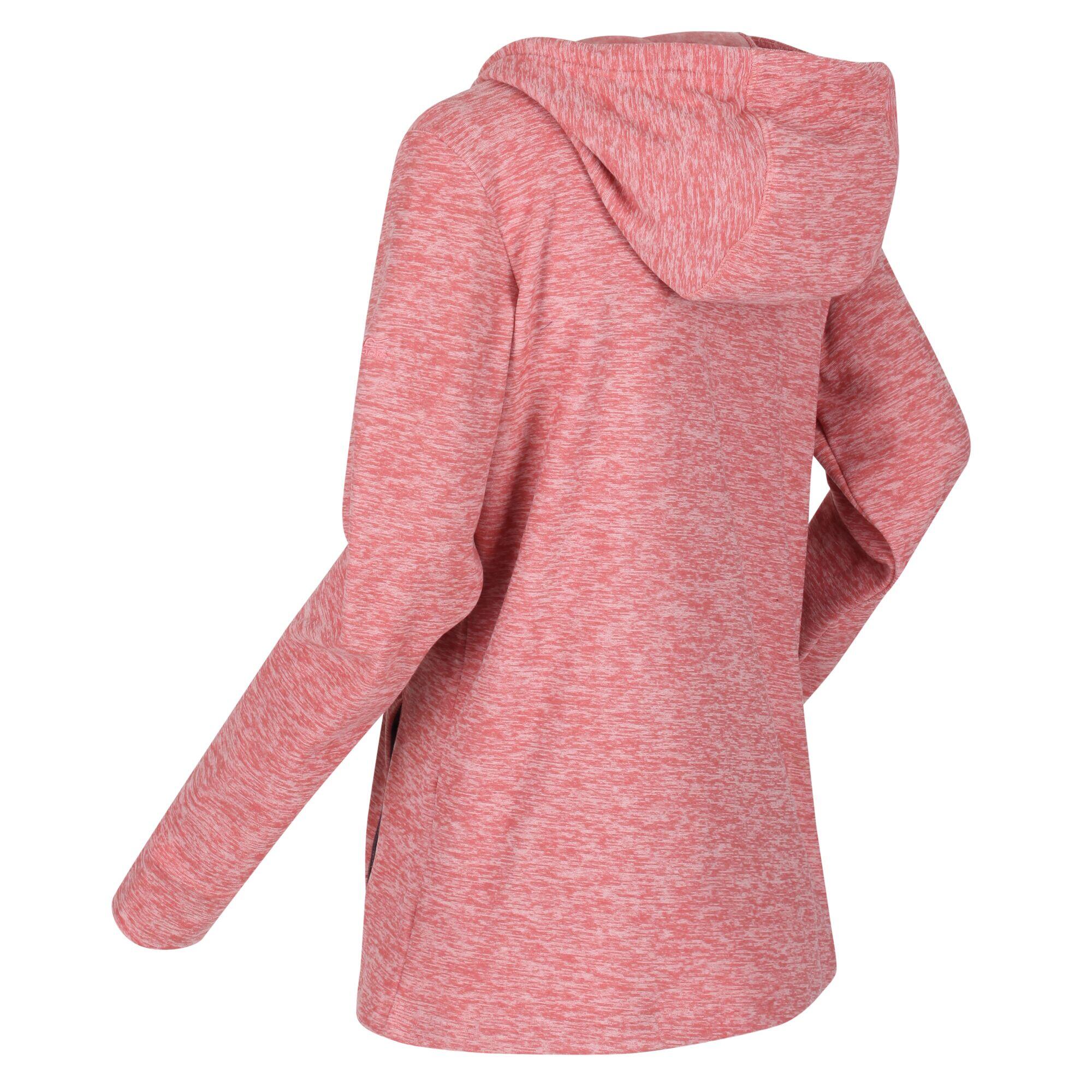 Kizmitt II Women's Hiking Hooded Fleece - Pale Pink 5/5