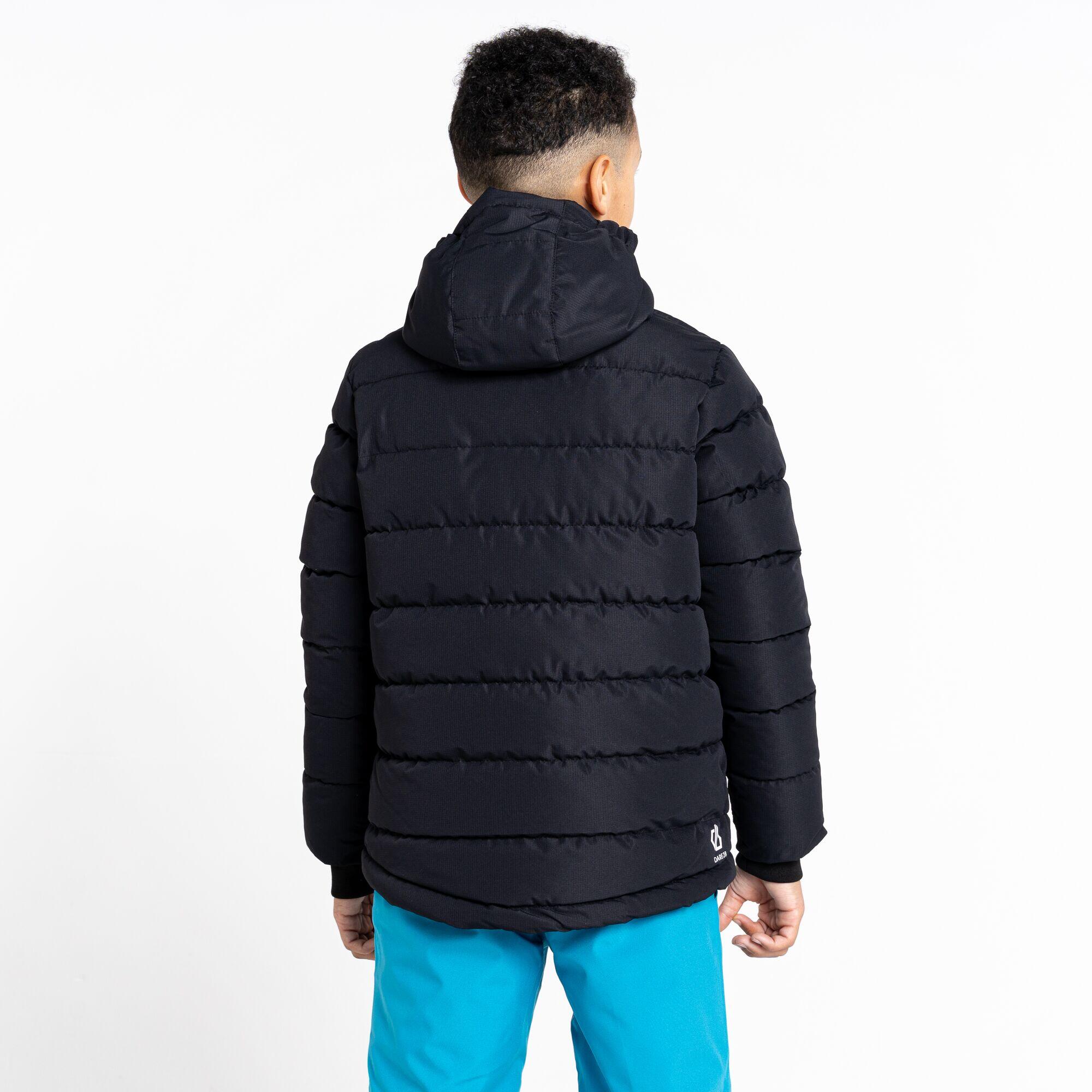 Folly Kids' Ski Waterproof Jacket - Black 3/5