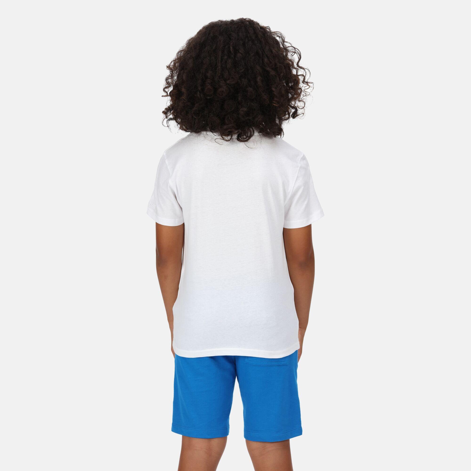 Bosley V Kids Walking Short Sleeve T-Shirt - White City 2/5