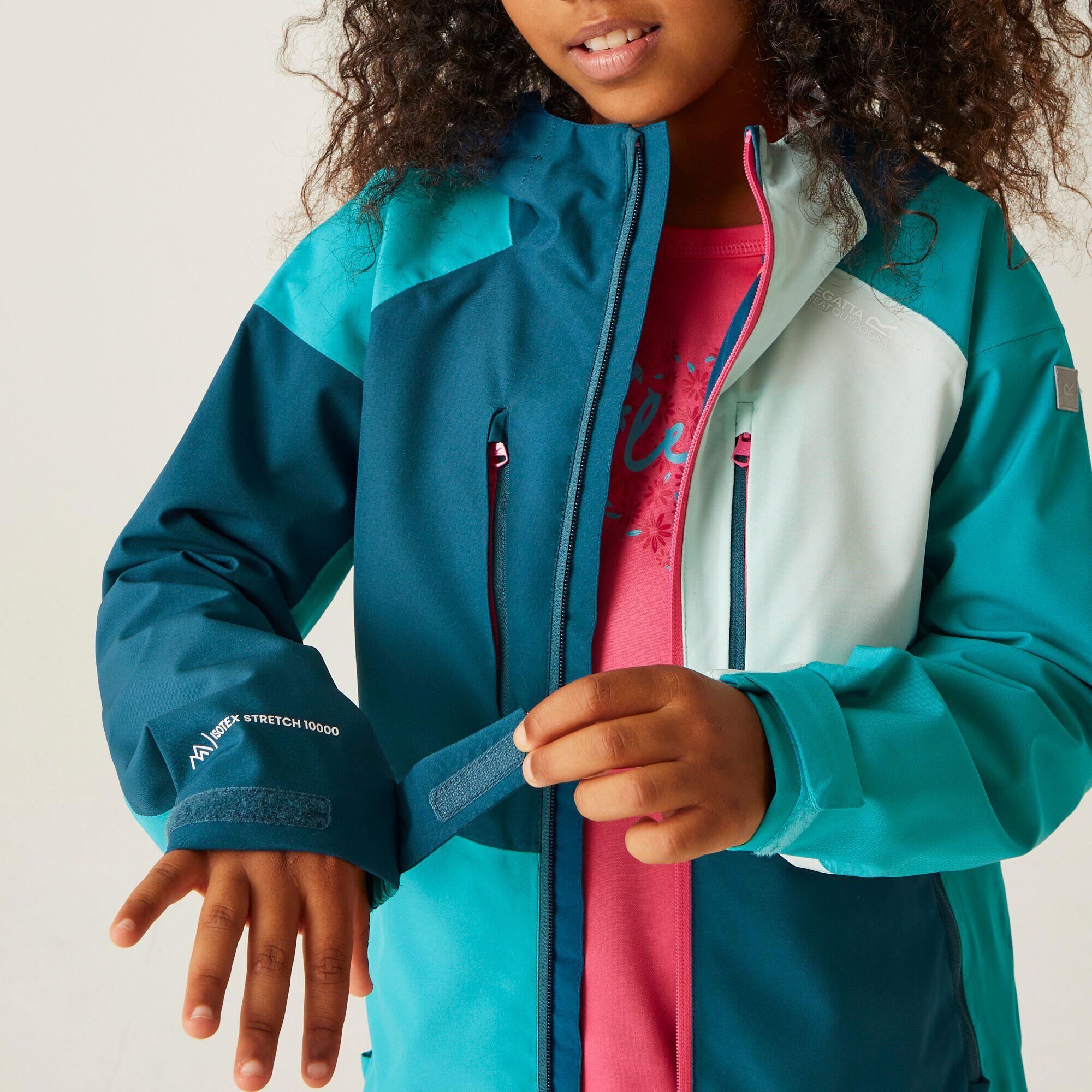 Jas Kinderen Waterdicht Ademend Stretch Reflecterend 4/7