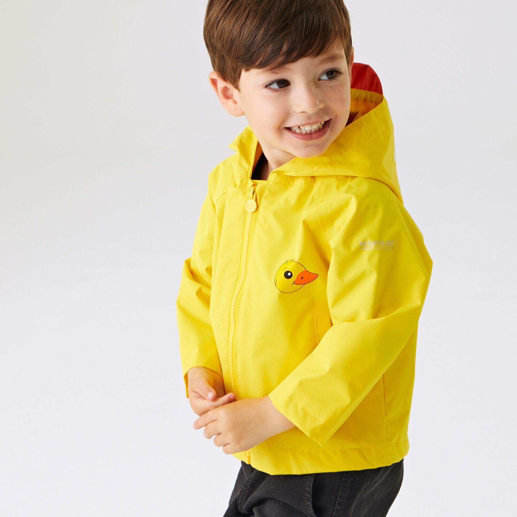 Kids Animal Print Waterproof Jacket 4/7