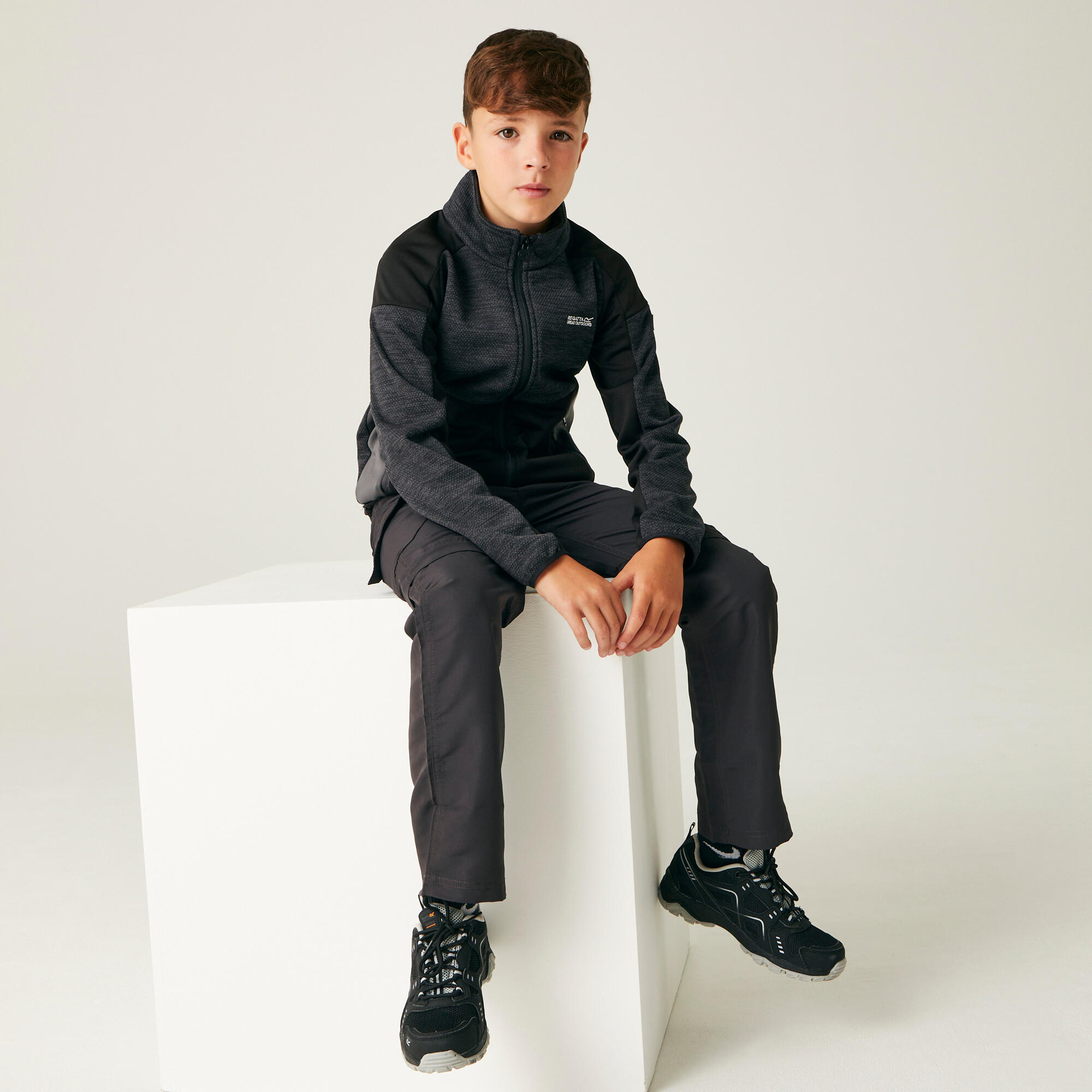 Kids' Junior Highton III Full Zip Fleece 3/5