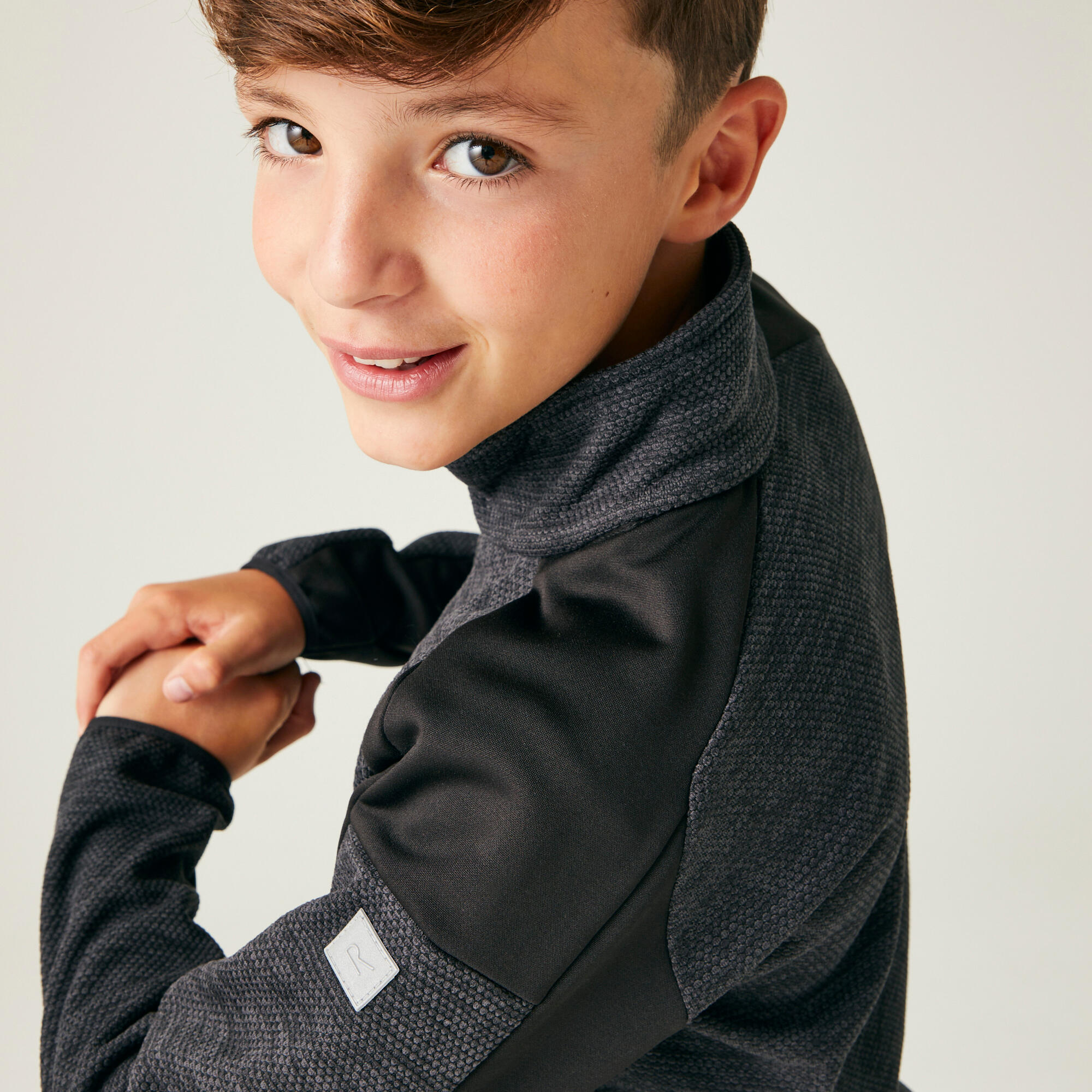 Kids' Junior Highton III Full Zip Fleece 4/5