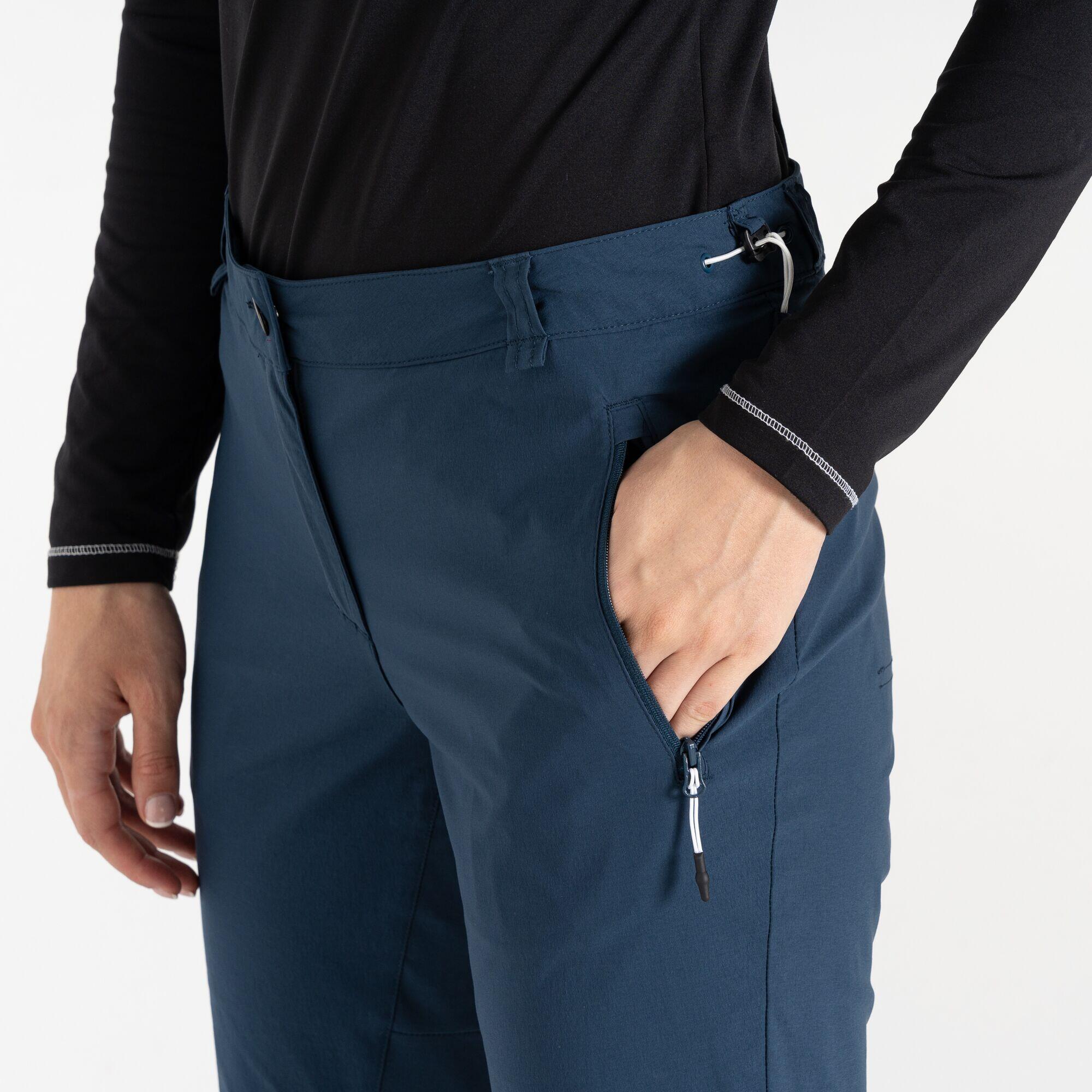 Broek Wandelen Dames Waterproof Ademend 3/5
