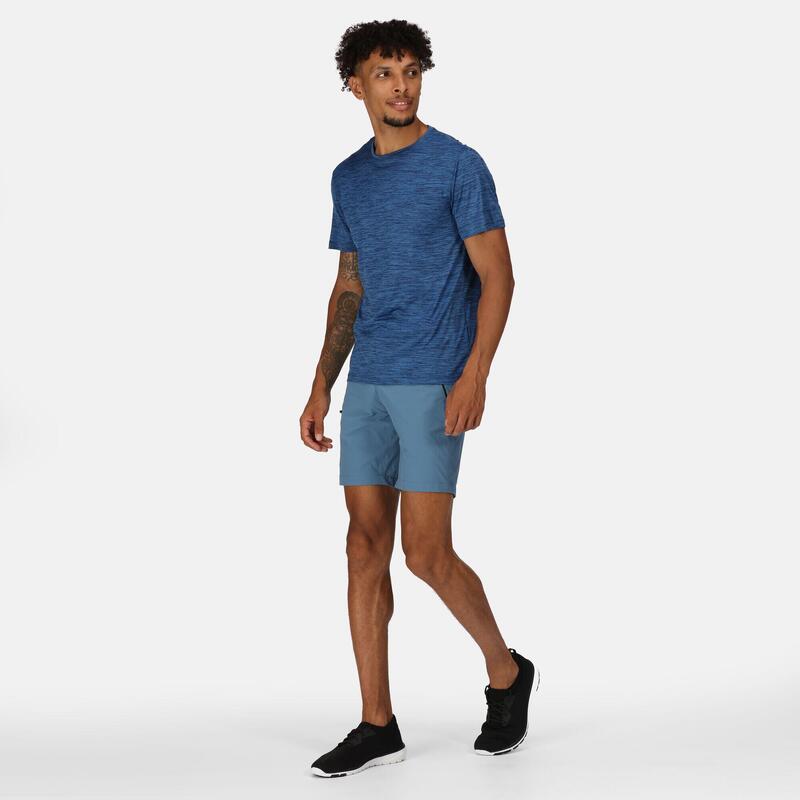 Regatta Xert III stretch herenwandelshort, lichtblauw