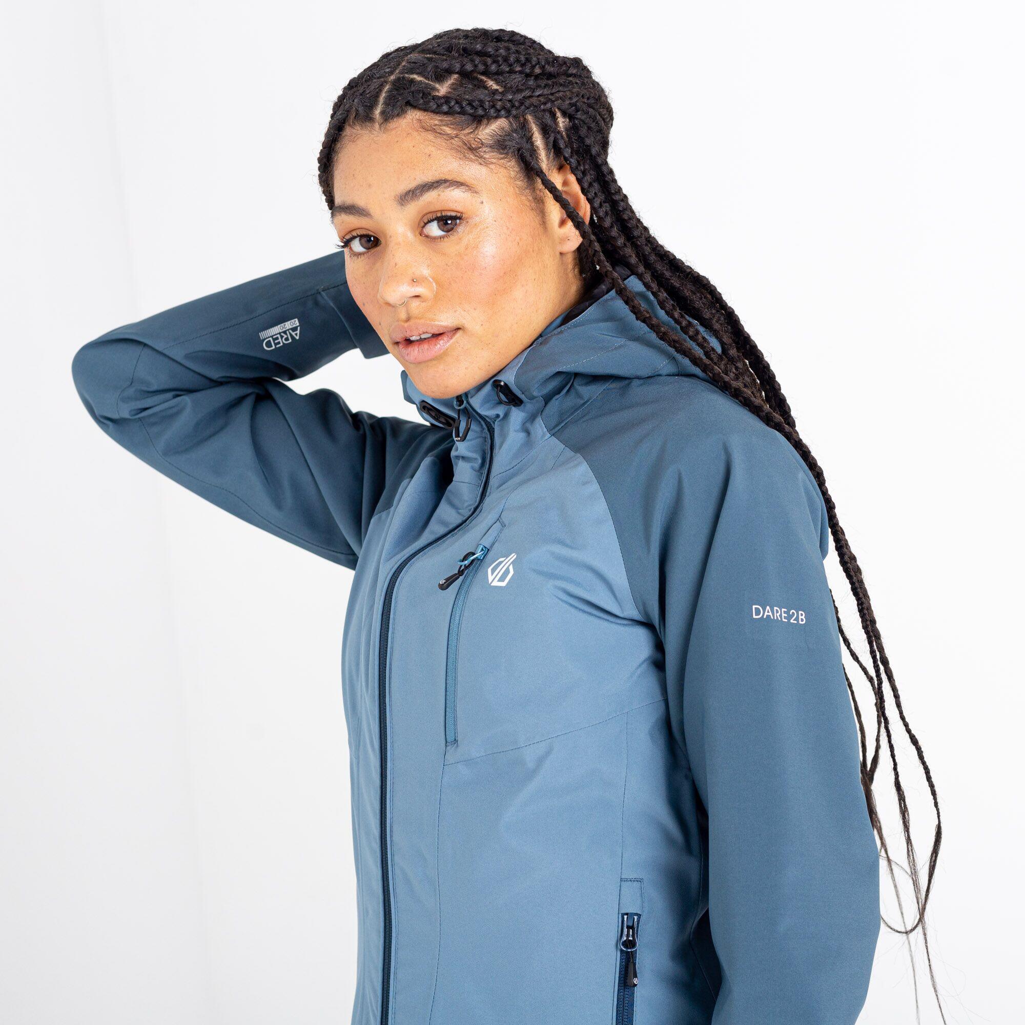 Veritas Era Women's Hiking Jacket - Bluestone / Grey 5/5