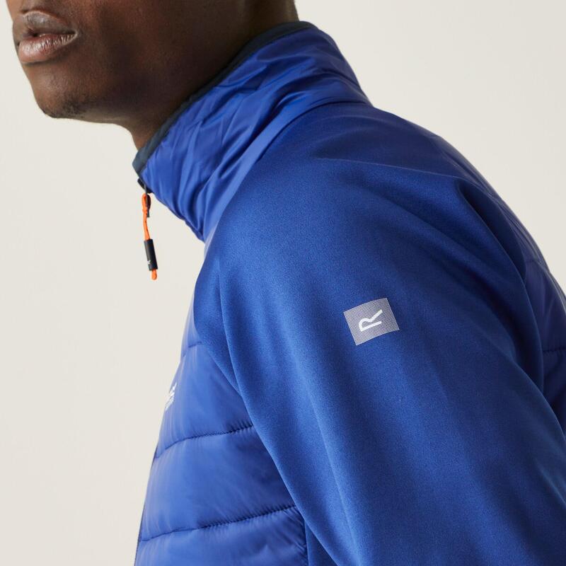 Doudoune Synthétique Randonnée - Clumber Hybrid verte homme