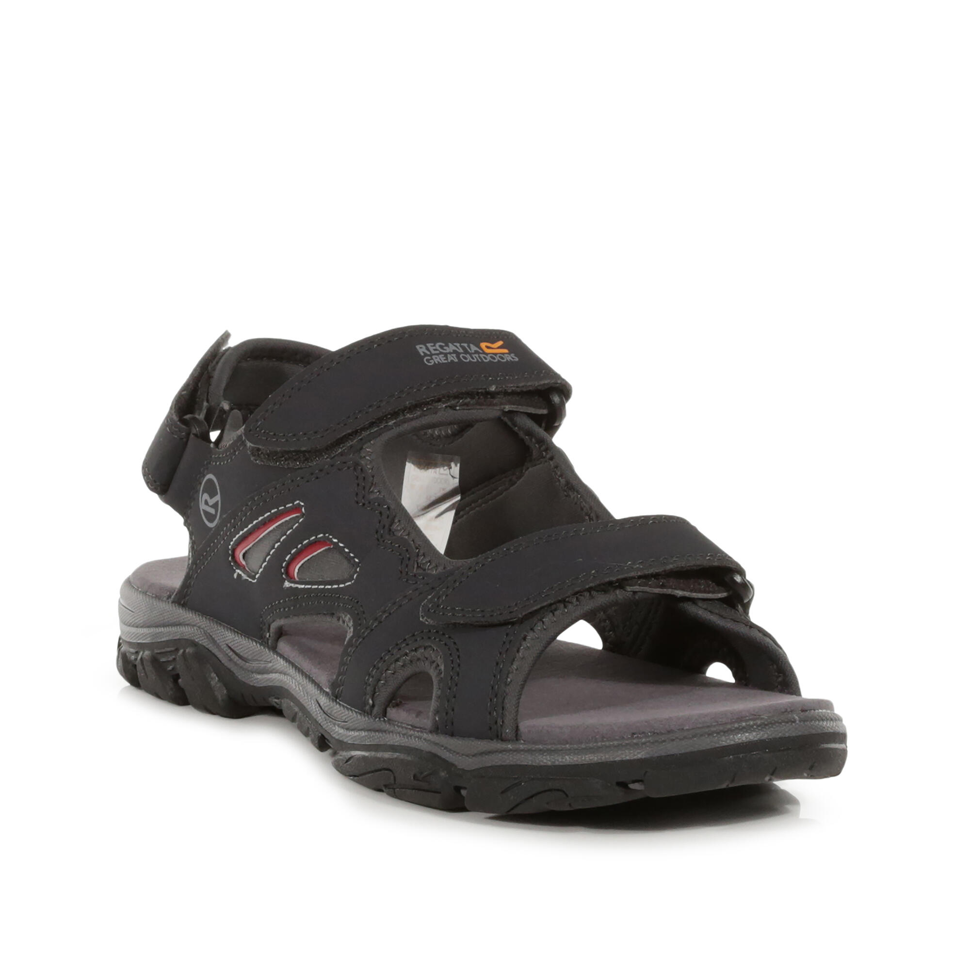 Holcombe Vent Men's Walking Sandals - Ash Rio Red 2/5