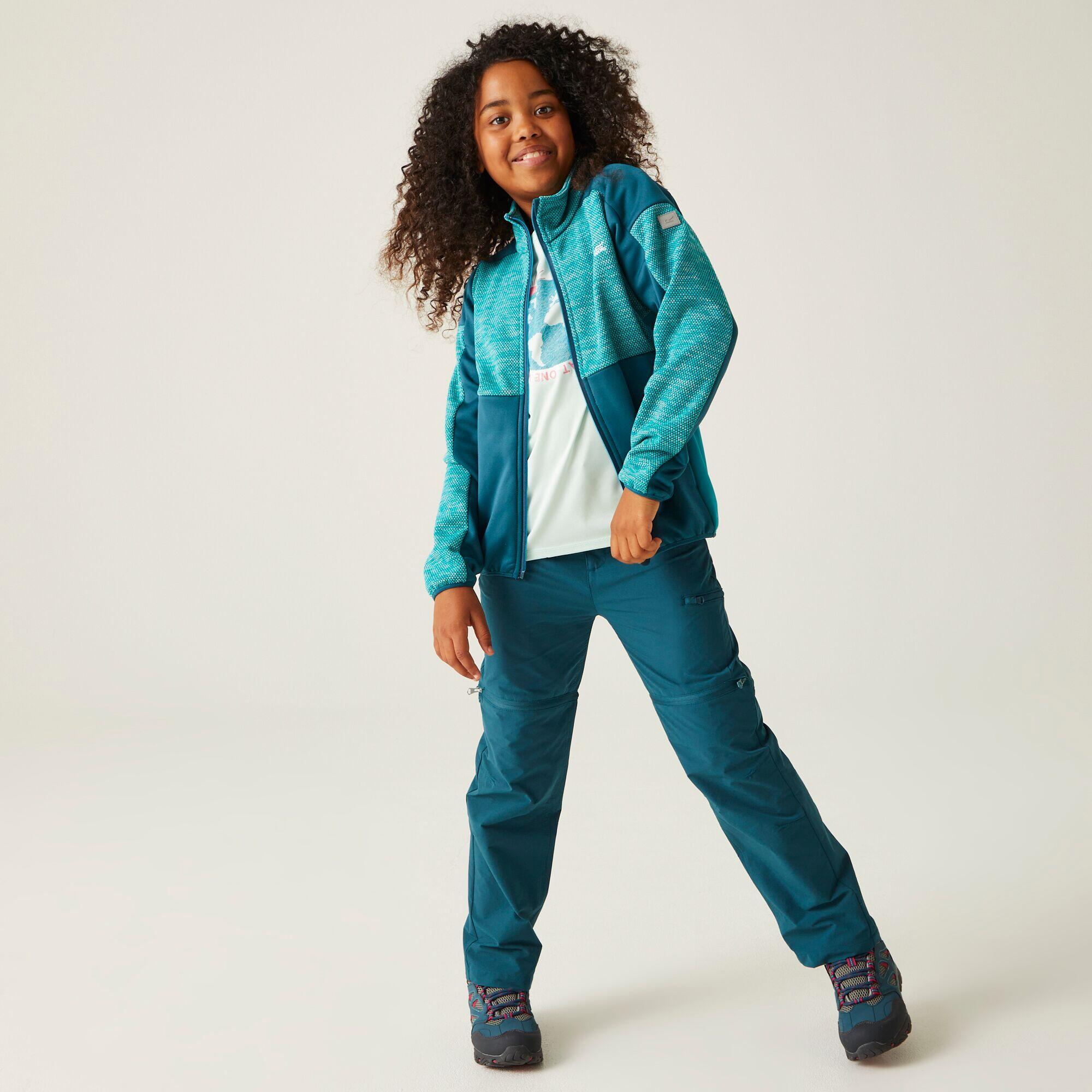 De Highton III wandelfleece met volledige rits voor kinderen 3/7