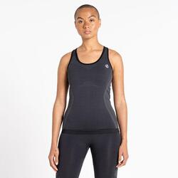 Dont Sweat It fitnessvest voor dames - Zwart