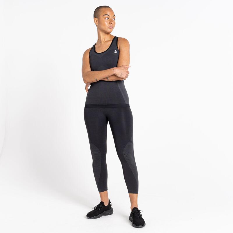 Dont Sweat It fitnessvest voor dames - Zwart