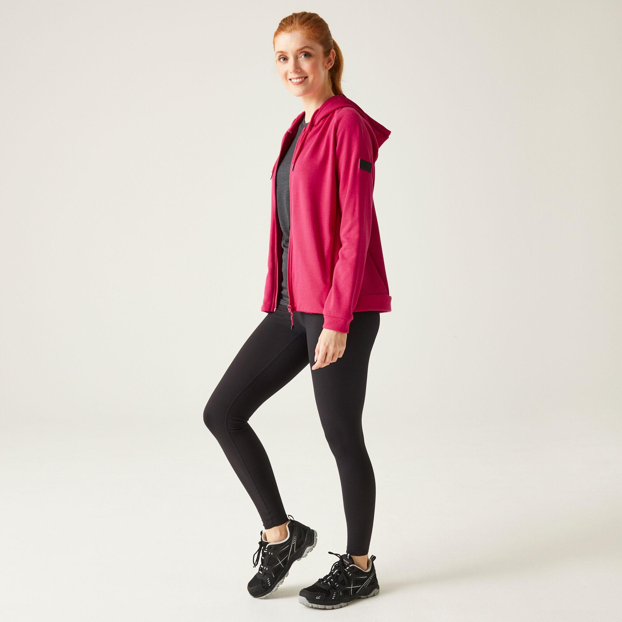 Polaire de randonnée zippé femme Flamino 3/7