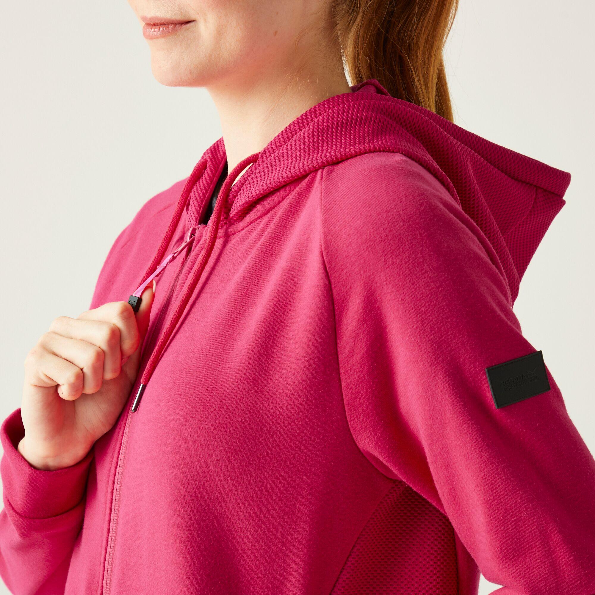Polaire de randonnée zippé femme Flamino 4/7